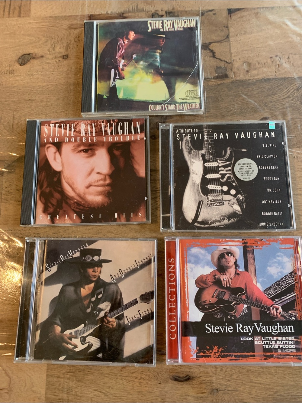 Stevie Ray Vaughan CD Lot of 5